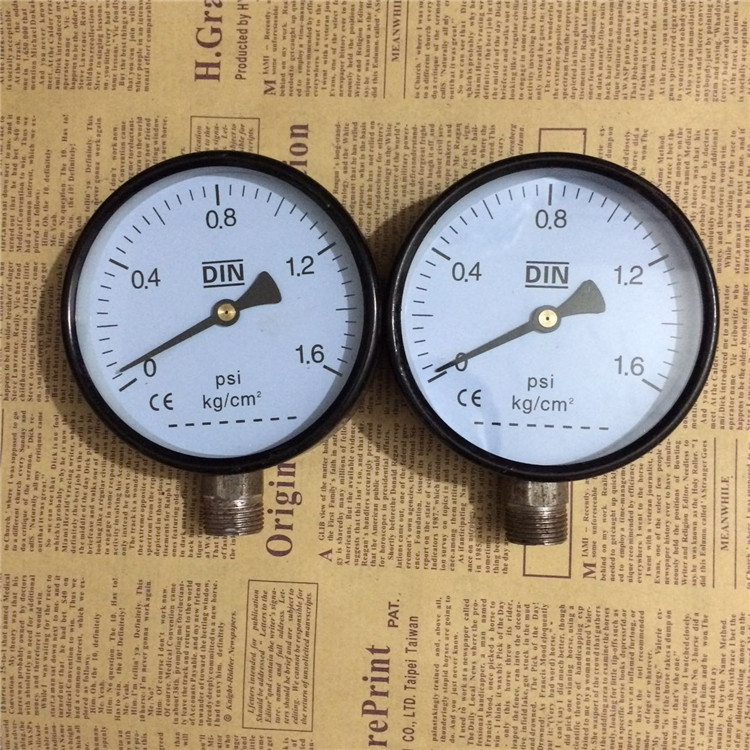 工业风复古水管灯具工艺品压力表