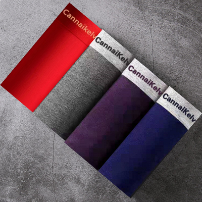 схck莫代尔纯棉男平角四角裤红