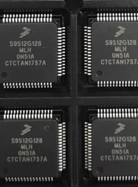 MC9S12G128MLH S9S12G128MLH S9S12G128 QFP64全新现货