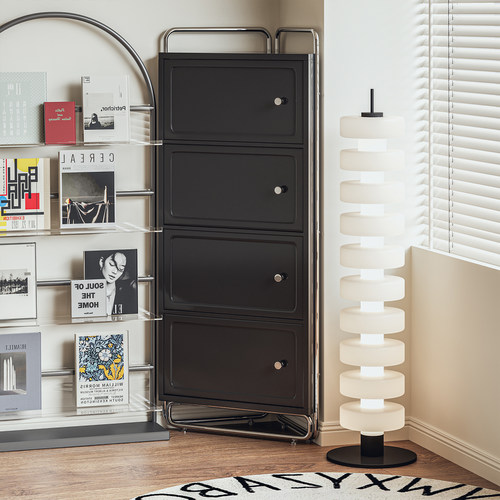 谷及角柜实木简约储物柜柜子