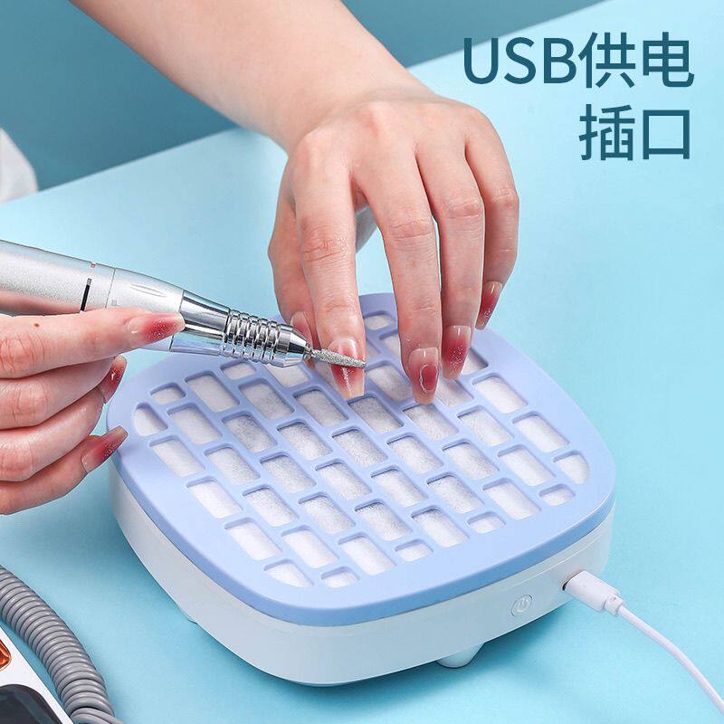 新款大吸力功率静音粉尘过滤机打磨美甲店USB便携美甲吸尘器