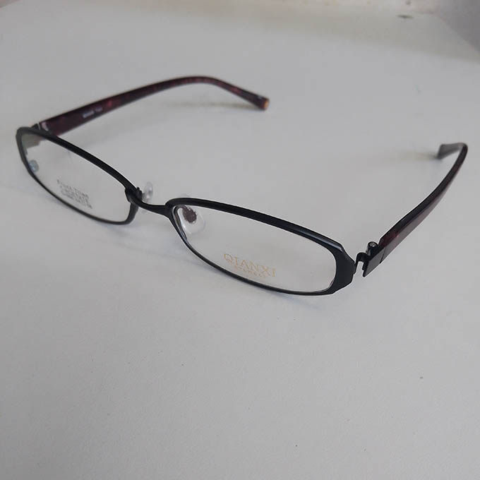 小框钛椭圆形眼镜框男女配近视镜