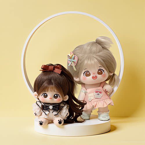 赵露思20cm人形棉花娃娃