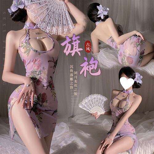 新中式纯欲旗袍性感睡裙2026新款