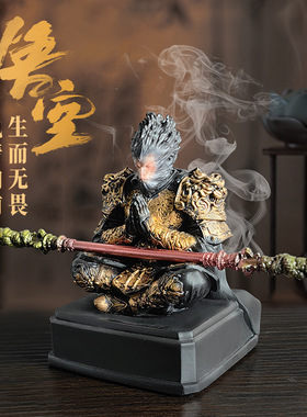 西游题材黑神话悟空齐天大圣天命人树脂装饰摆件游戏周边手办模型