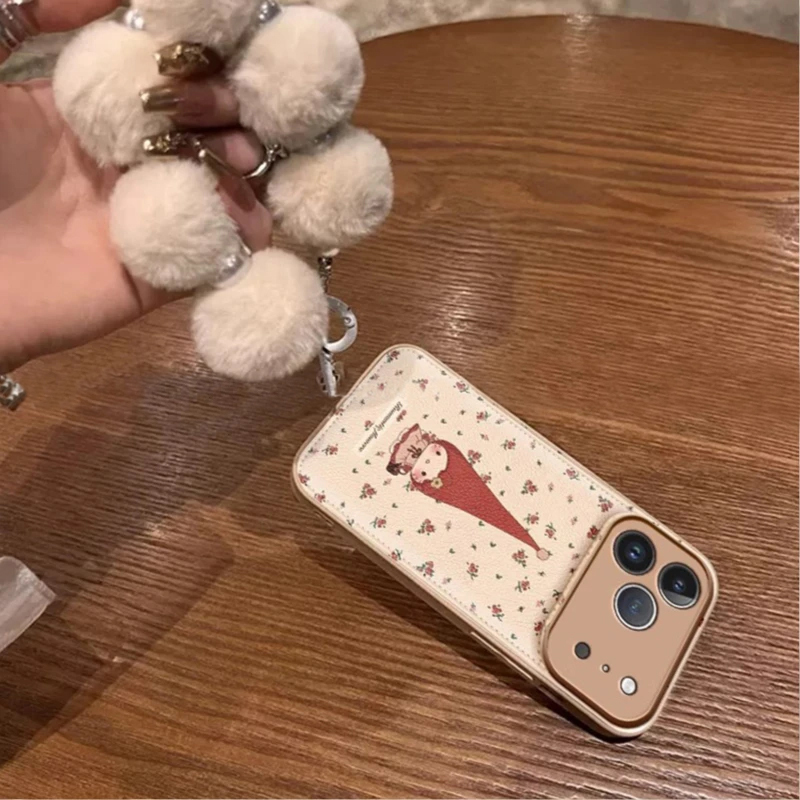 尖帽凯蒂适用苹果16promax手机壳iphone15pro新款14华为p70秋冬款12/13卡通vivoppo小米17红米k80荣耀200手链