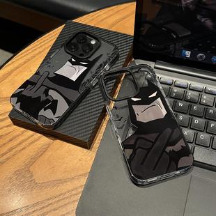 个性 13潮酷12动漫11保护套15promax全包黑框x硅胶xr软壳xsmax 蝙蝠侠适用苹果16promax手机壳iphone14pro新款