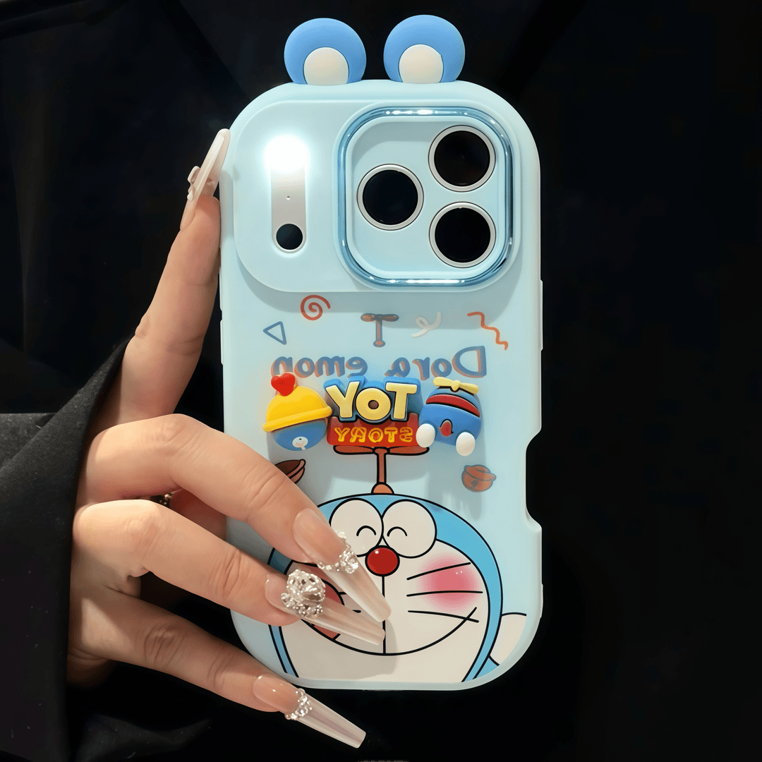 蓝胖子适用iPhone17promax手机壳12苹果16金属15华为p70卡通vivox200小米17pro防摔oppo软壳13红米nate14荣耀