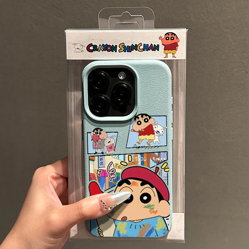 小新iphone15套味手机壳可爱卡通