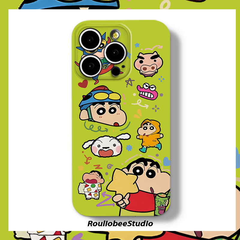 星星小新适用iPhone17promax手机壳苹果16菲林15华为p70创意vivos30小米17pro卡通opporeno14红米k80硬壳荣耀