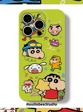 星星小新适用iPhone17promax手机壳苹果16菲林15华为p70创意vivos30小米17pro卡通opporeno14红米k80硬壳荣耀