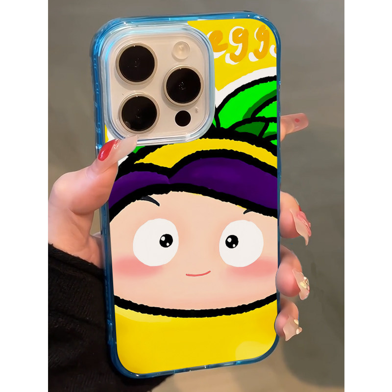 趣味果宝特攻插画手机壳卡通防摔