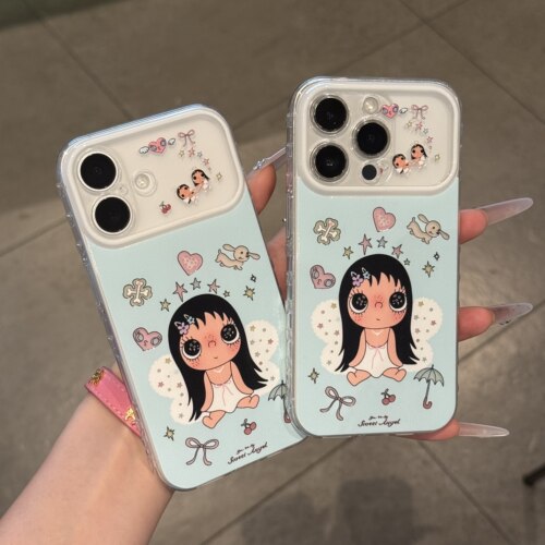 蝴蝶小玉适用iPhone17Promax手机壳苹果16华为mate80小米17pro卡通14荣耀500少女OPPO红米note15全包VIVOx300