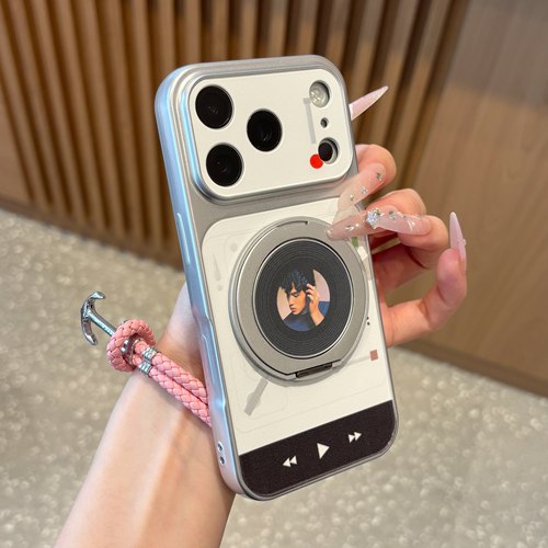 CD音乐适用苹果17promax手机壳iPhone16新款14华为mate80pro小米17pro荣耀magic8卡通OPPOreno15红米VIVOx300