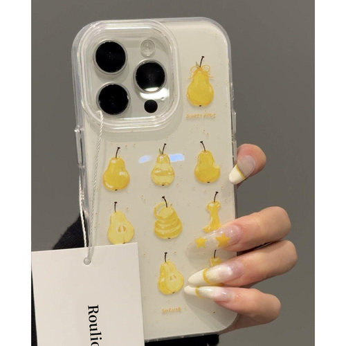趣味创意个性雪梨手机壳防摔