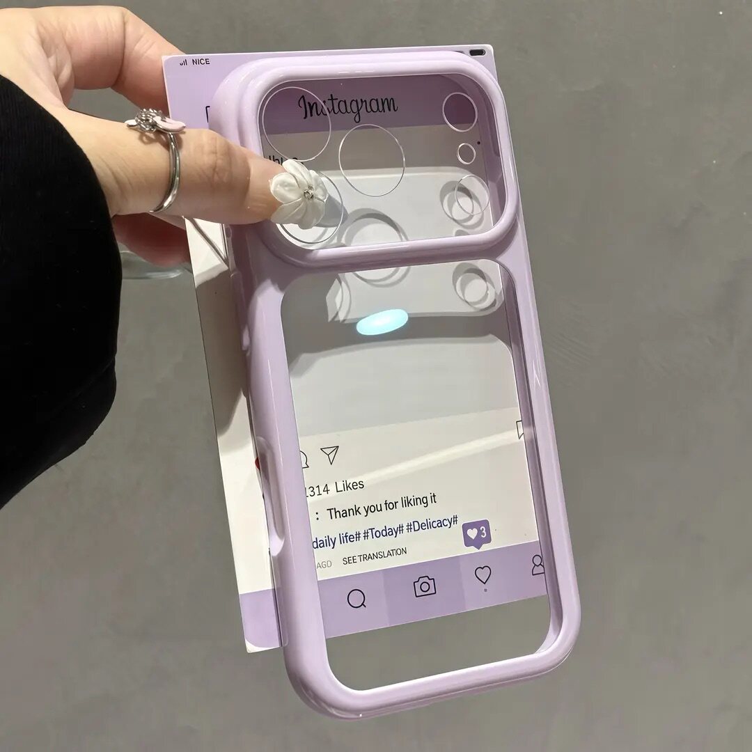 多巴胺情侣秒变18大视窗适用iPhone17ProMax手机壳12/13pro硅胶16Promax苹果15男女款14pro透明11女款保护套