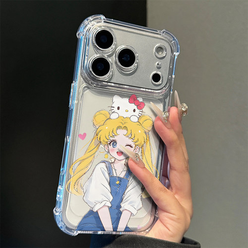 美少女战士猫适用iPhone18promax手机壳16苹果17pro华为mate80小米17荣耀500卡通VIVOx300防摔OPPO红米note14