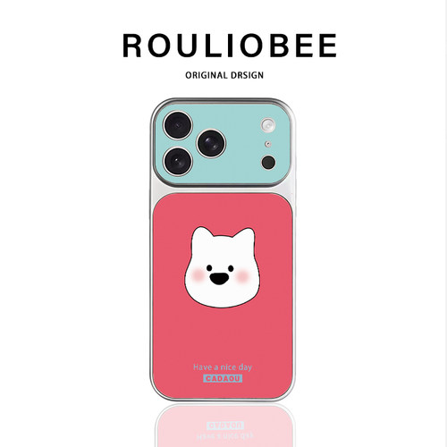 西高地小狗适用苹果16promax手机壳iPhone17新13华为p90小米17pro荣耀500卡通OPPOreno15红米note14潮VIVOs50