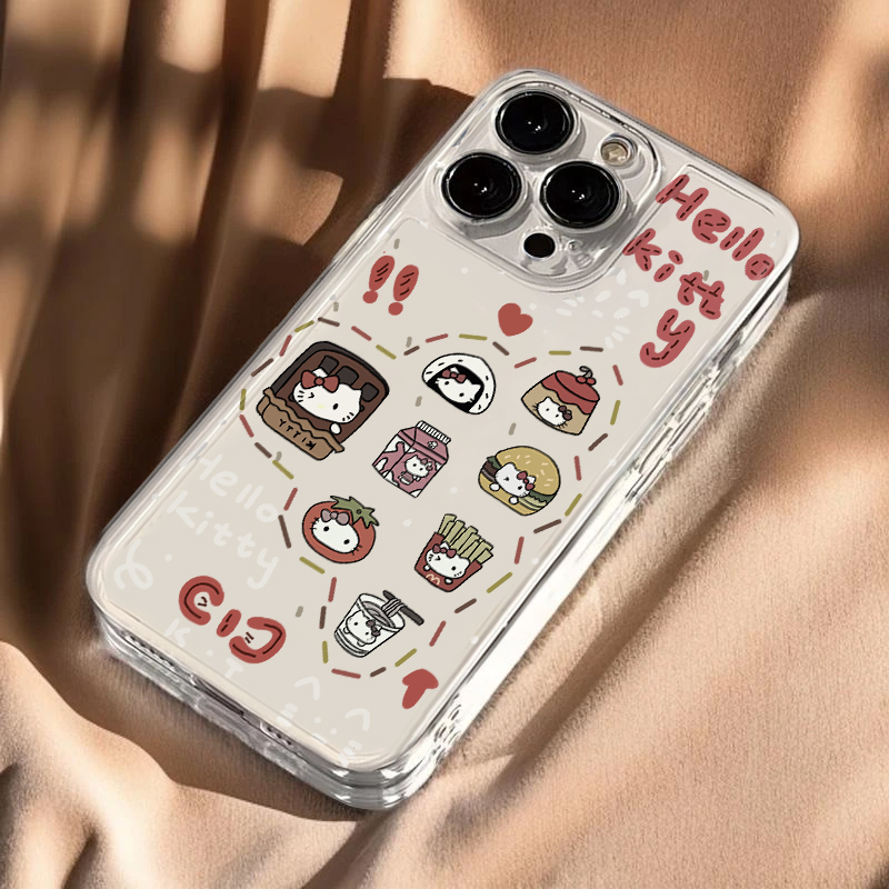 趣味可爱卡通凯蒂猫全包手机壳