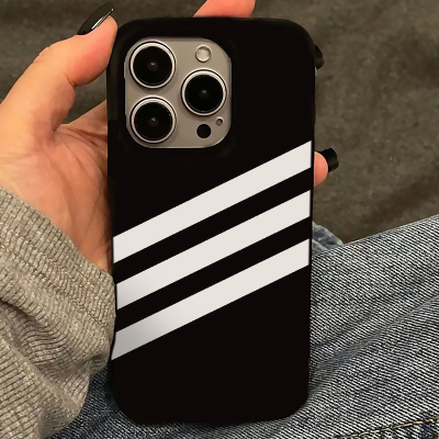 斜方条纹适用iPhone16pro手机壳13苹果15promax潮酷12男11华为mate60新款p70个性vivo小米14红米k70荣耀oppo