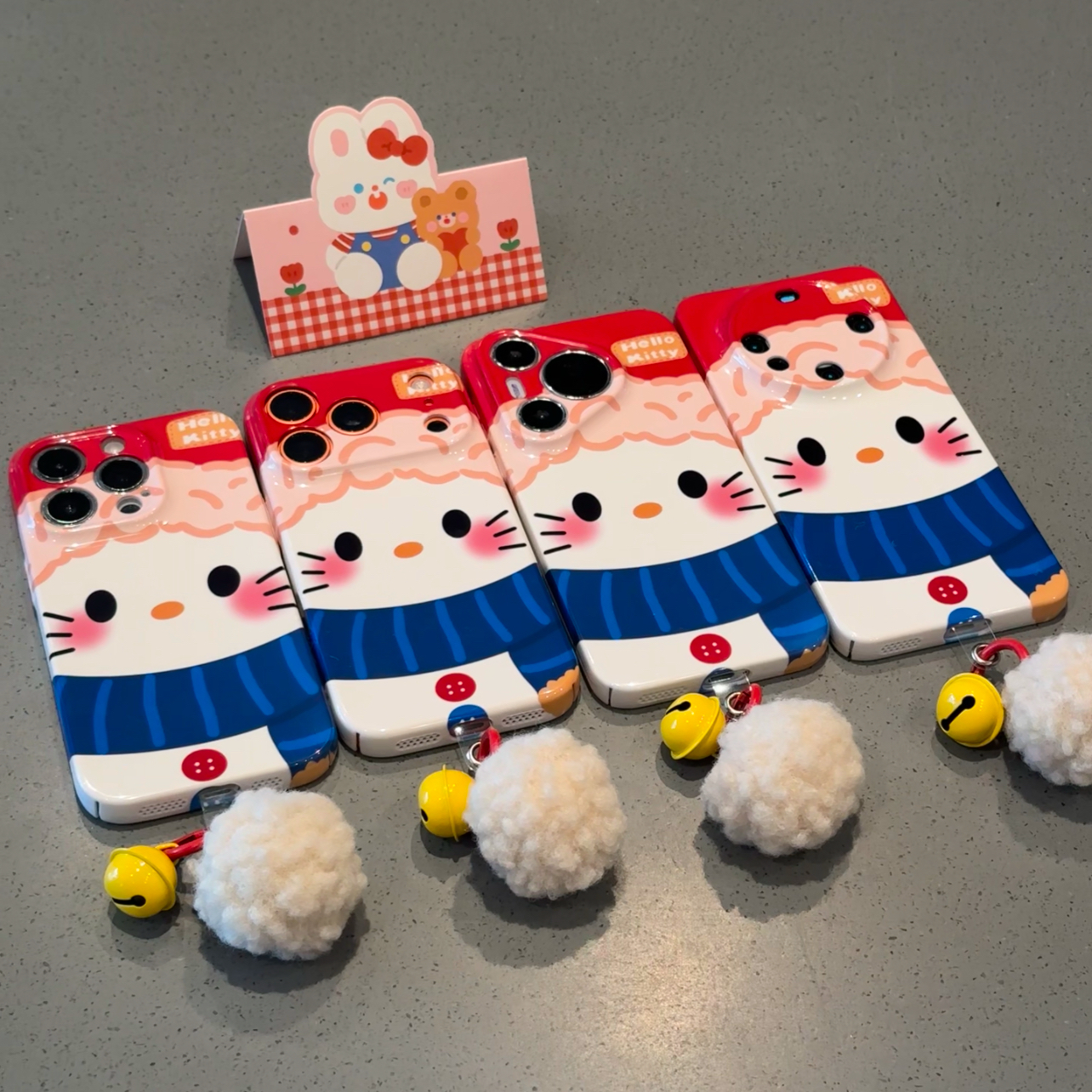 网红可爱少女心铃铛菲林手机壳