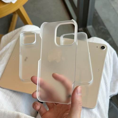 个性磨砂PC半包壳适用iPhone16promax手机壳13苹果15pro硬壳14华为p70vivos20小米15红米k80荣耀oppo超薄1211