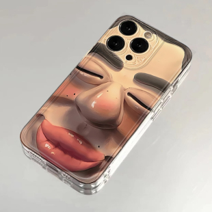 搞怪小丑适用苹果16promax手机壳iphone15新款 mate60透明14红米note13防摔k70小米华为pura70软壳vivoppo荣耀
