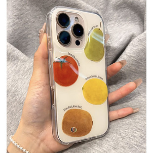 p70時尚 趣味水果適用iPhone16pro手機(jī)殼13蘋果15promax可愛12女11華為mate60新款 vivo小米14紅米k80榮耀oppo