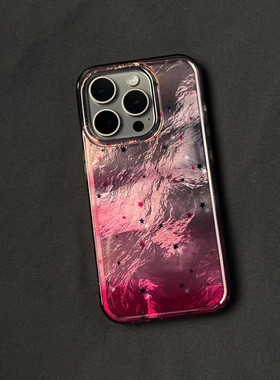晕染星星适用苹果15promax手机壳iphone16pro梦幻12华为mate60新款pura70/vivo小米14红米note13荣耀oppok70