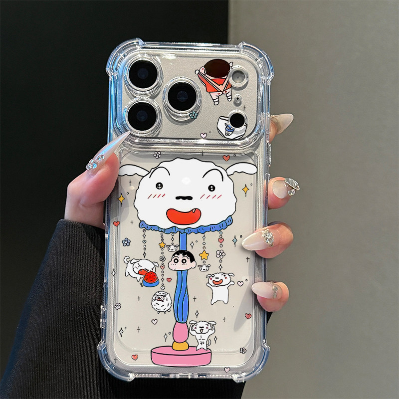 小白小新台灯适用iPhone18promax手机壳16苹果17pro华为mate80小米17荣耀500卡通VIVOx300防摔OPPO红米note14