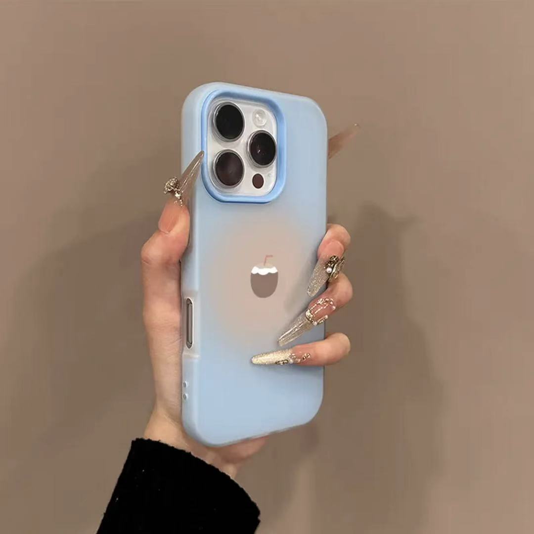 新款晕染椰子适用苹果16promax手机壳iphone14pro新款13卡通12日韩可爱11保护套15promax防摔17pro肤感果冻壳