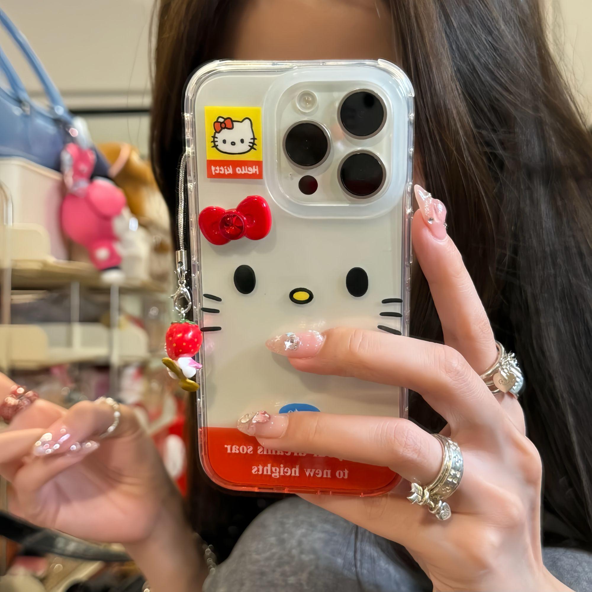 立体蝴蝶结手机壳可爱透明防摔