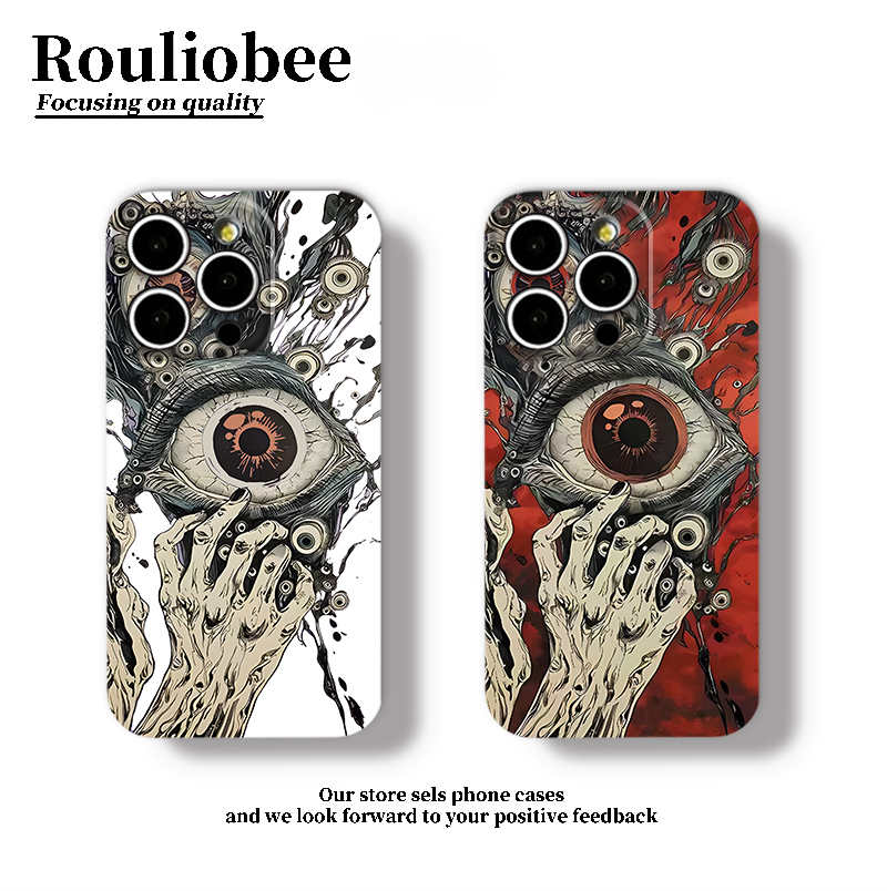 苏鲁之眼适用iPhone16promax手机壳苹果13菲林14华为mate70个性vivo小米15全包oppo红米k80硬壳12/11新款p70