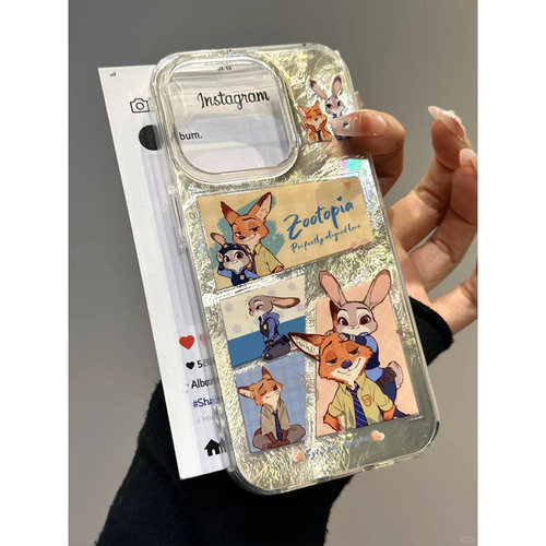 疯狂动物城漩涡手机壳卡通防摔