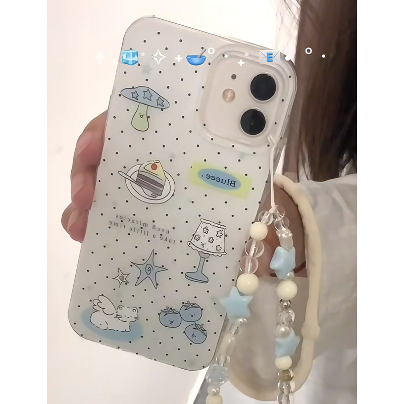 天使猫咪适用iPhone16pro手机壳13苹果15promax可爱12女11华为mate60新款p70手链vivo小米14红米荣耀oppo双层