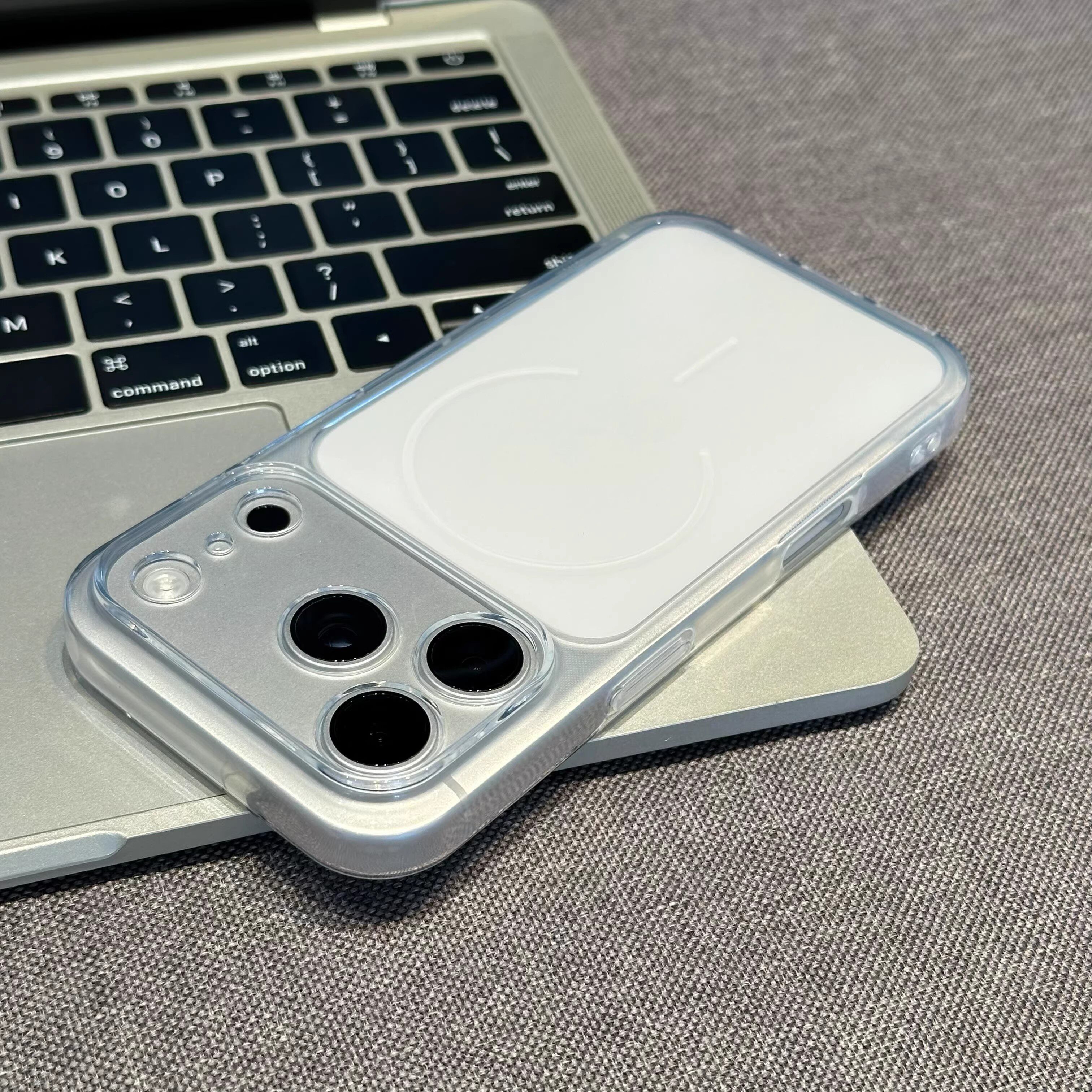 糖果透明软壳适用苹果17promax手机壳iPhone15pro新款13简约12时尚14保护套16promax全包15plus男女磁吸外套