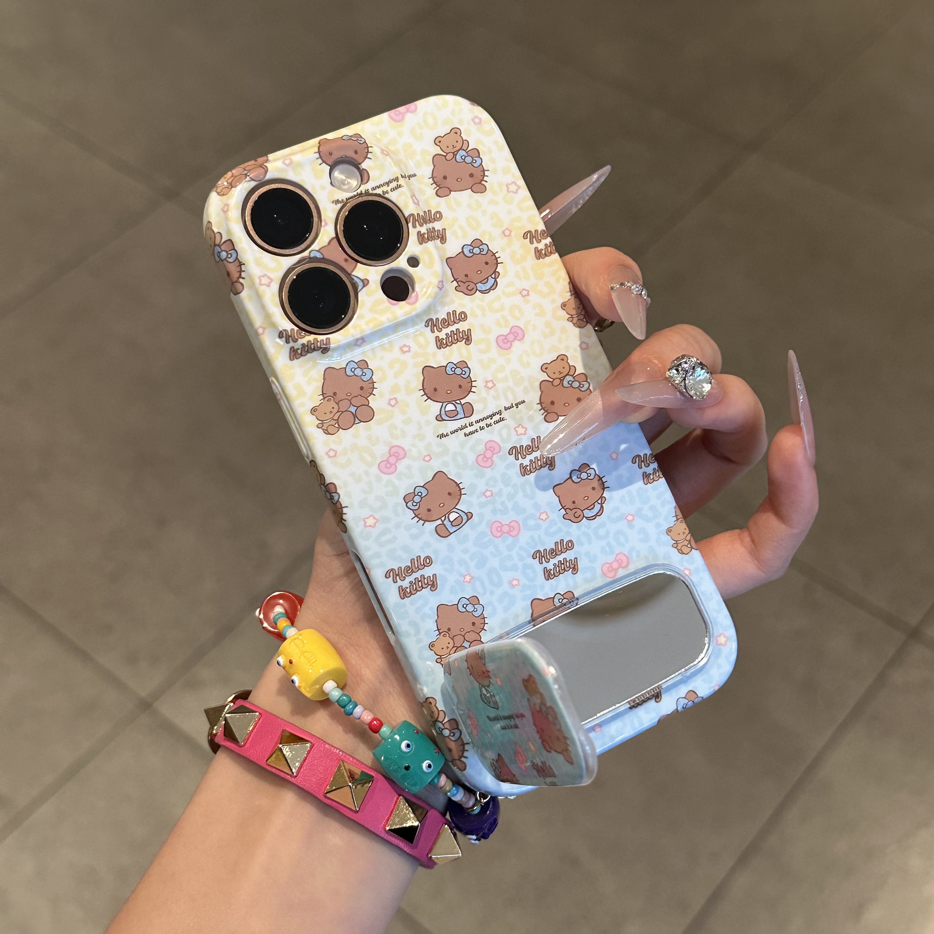 甜酷个性凯蒂猫菲林手机壳