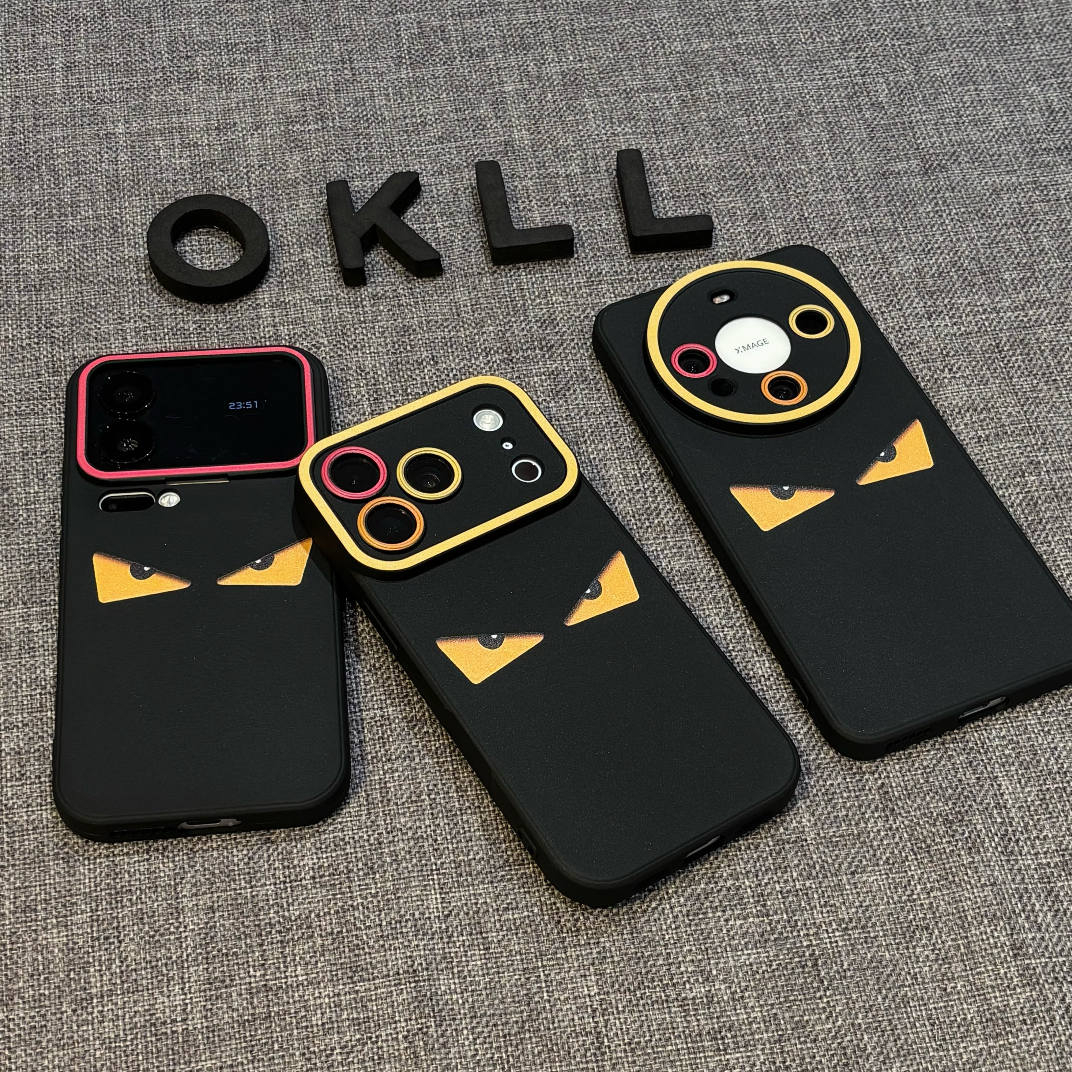 恶魔之眼适用苹果16promax手机壳iphone14pro新款13个性12小众15保护套17promax全包11防摔小米17pro硅胶瞳眼