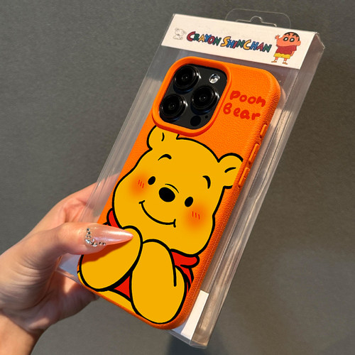 可爱卡通维尼熊手机壳防摔软壳