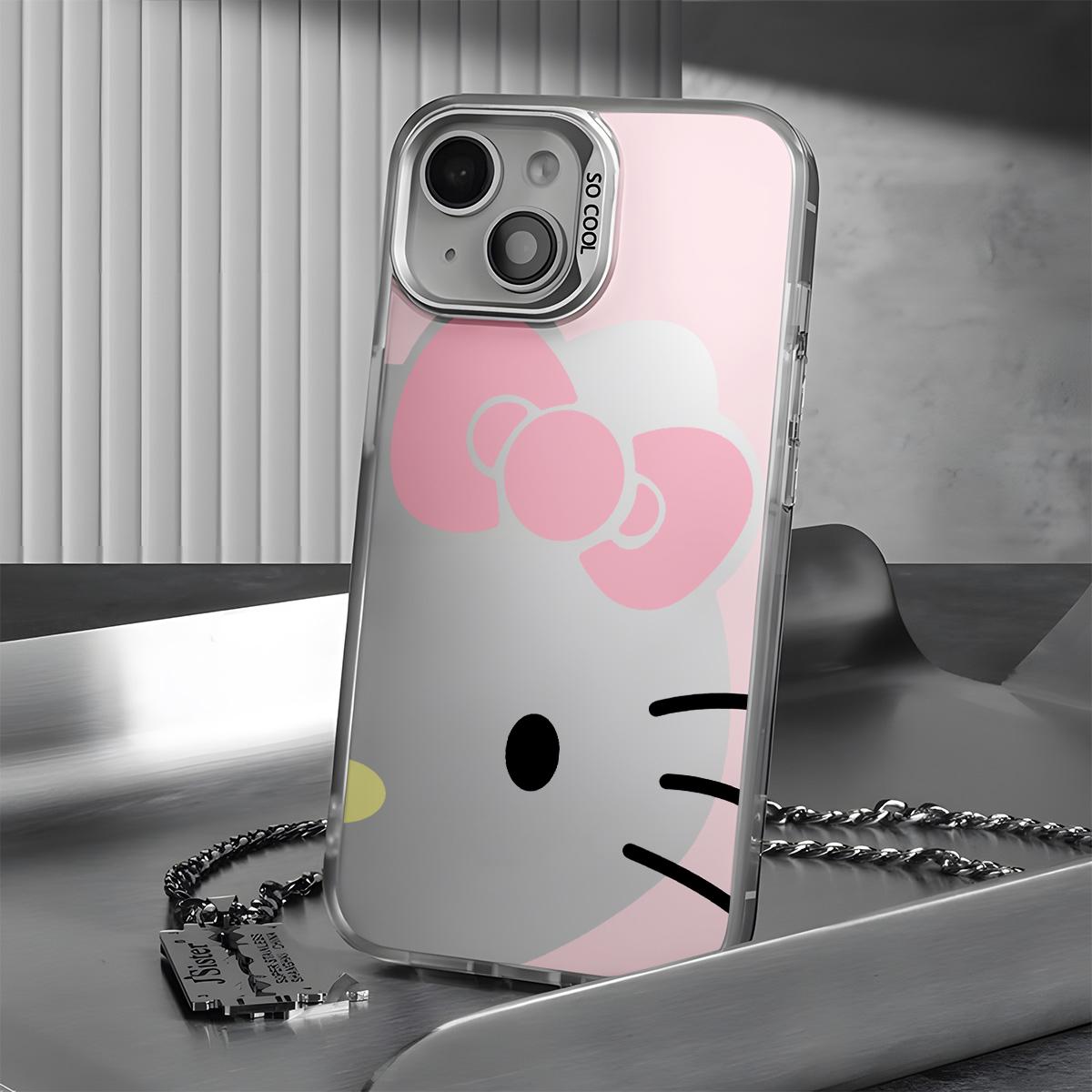 趣味可爱卡通彩银凯蒂手机壳防摔