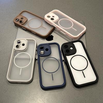 简约高级瞳眼磁吸个性手机壳防摔