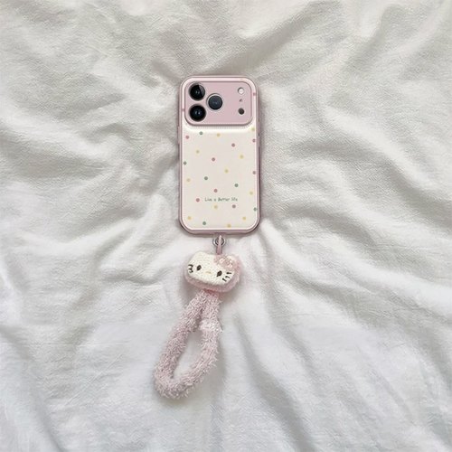 彩波点适用苹果17promax手机壳iphone16pro新款15华为p70秋冬挂绳13卡通vivooppo小米14红米k80荣耀200气垫12