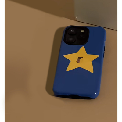 趣味创意磨砂菲林二合一手机壳