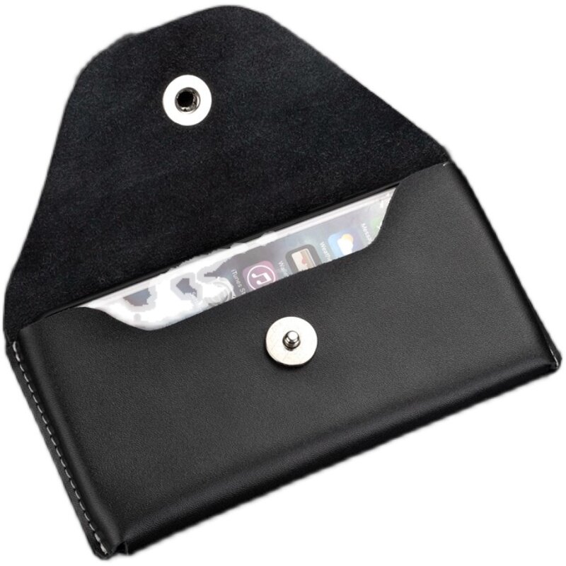 横款手机腰包男真皮单层超薄5.5 6.2 6.5 6.6寸钱包式穿腰带挂套