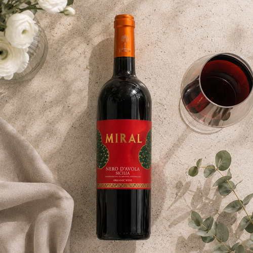 西西里 黑珍珠有机干红丨意大利Nero D'avola Organic  DOC葡萄酒