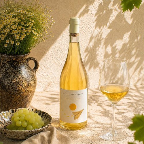 纸飞机自然酒 青苹果柑橘风味丨意大利干型葡萄酒橙酒Orange Wine
