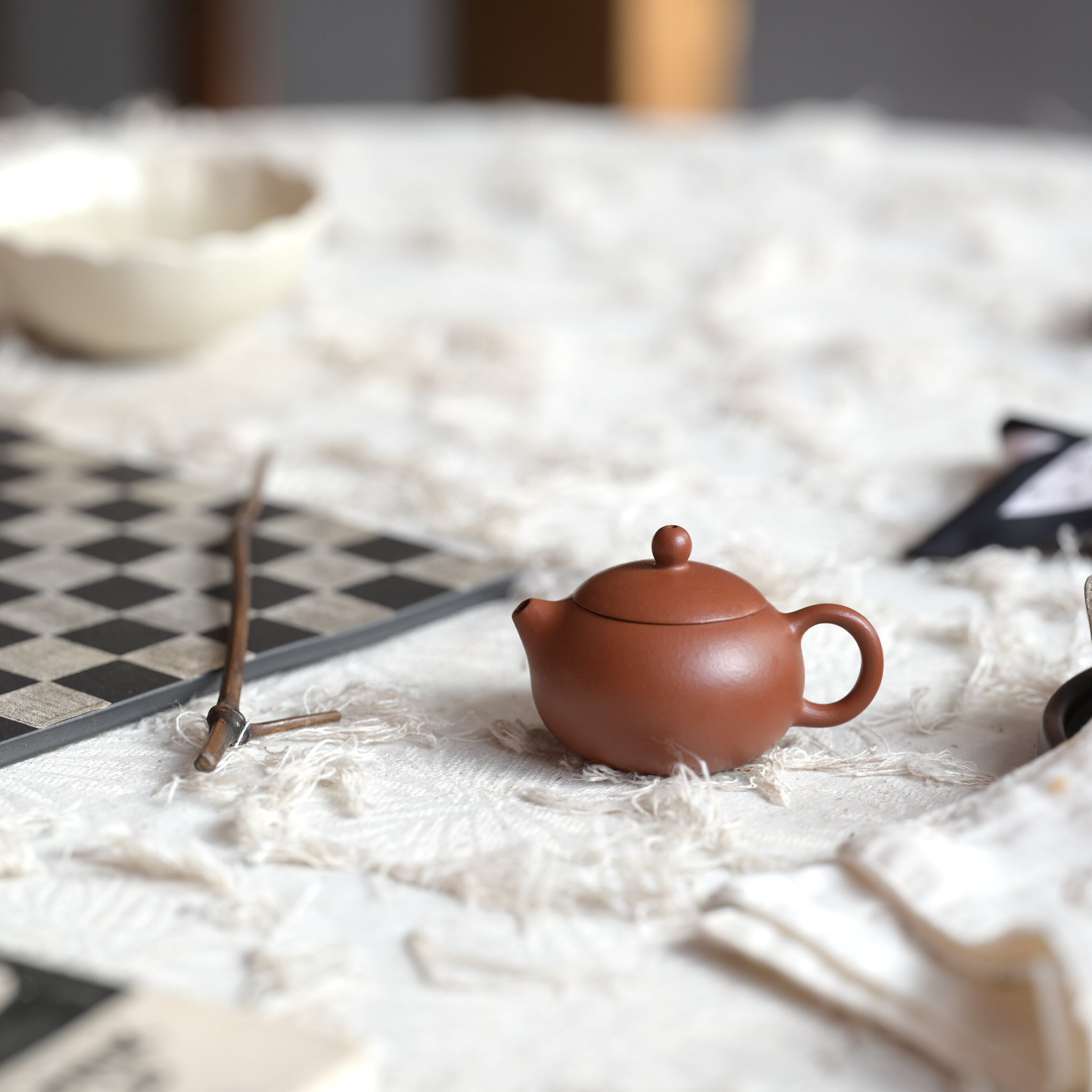 乐乐福利【宝宝壶&middot;朱泥合集】宜兴紫砂壶 容天掇球西施等35cc