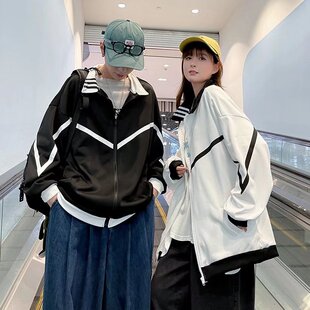 春秋季男士外套薄款韩版潮流青年百搭休闲帅气夹克春装情侣上衣服
