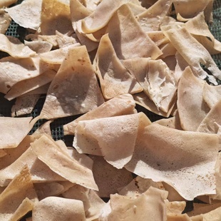 定远饼折豇豆面红薯粉安徽滁州特产农家草锅手工制作凤阳蚌埠美食