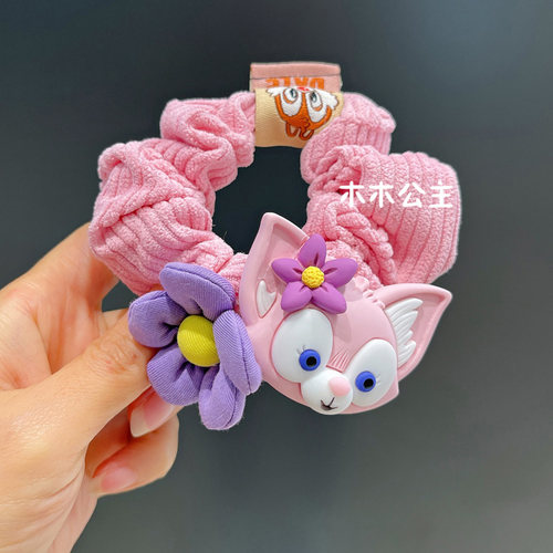 公主儿童发饰卡通大肠圈学生